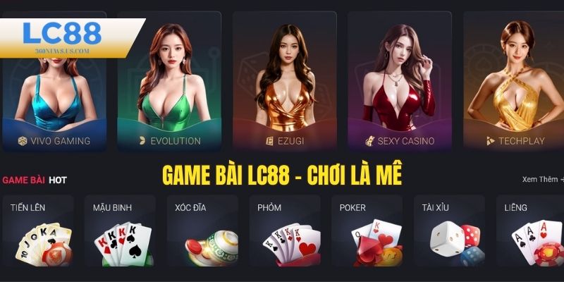Game bài - Chơi game là mê